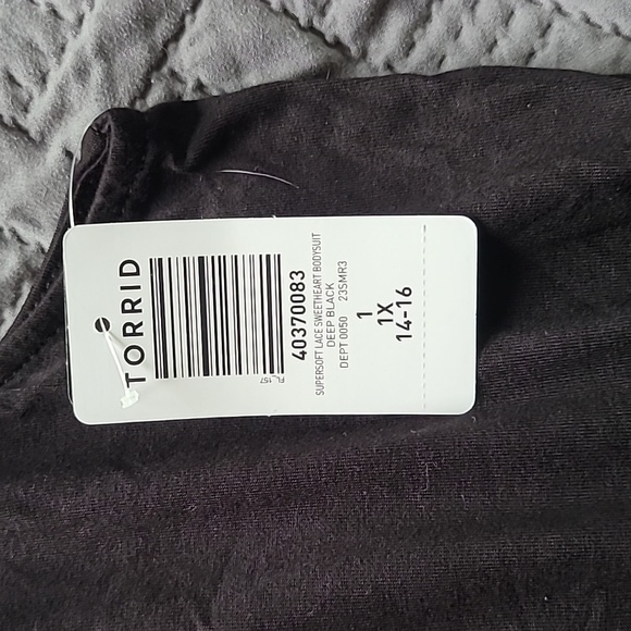 Brand new with tags, torrid supersoft lace sweetheart bodysuit. - Picture 3 of 8